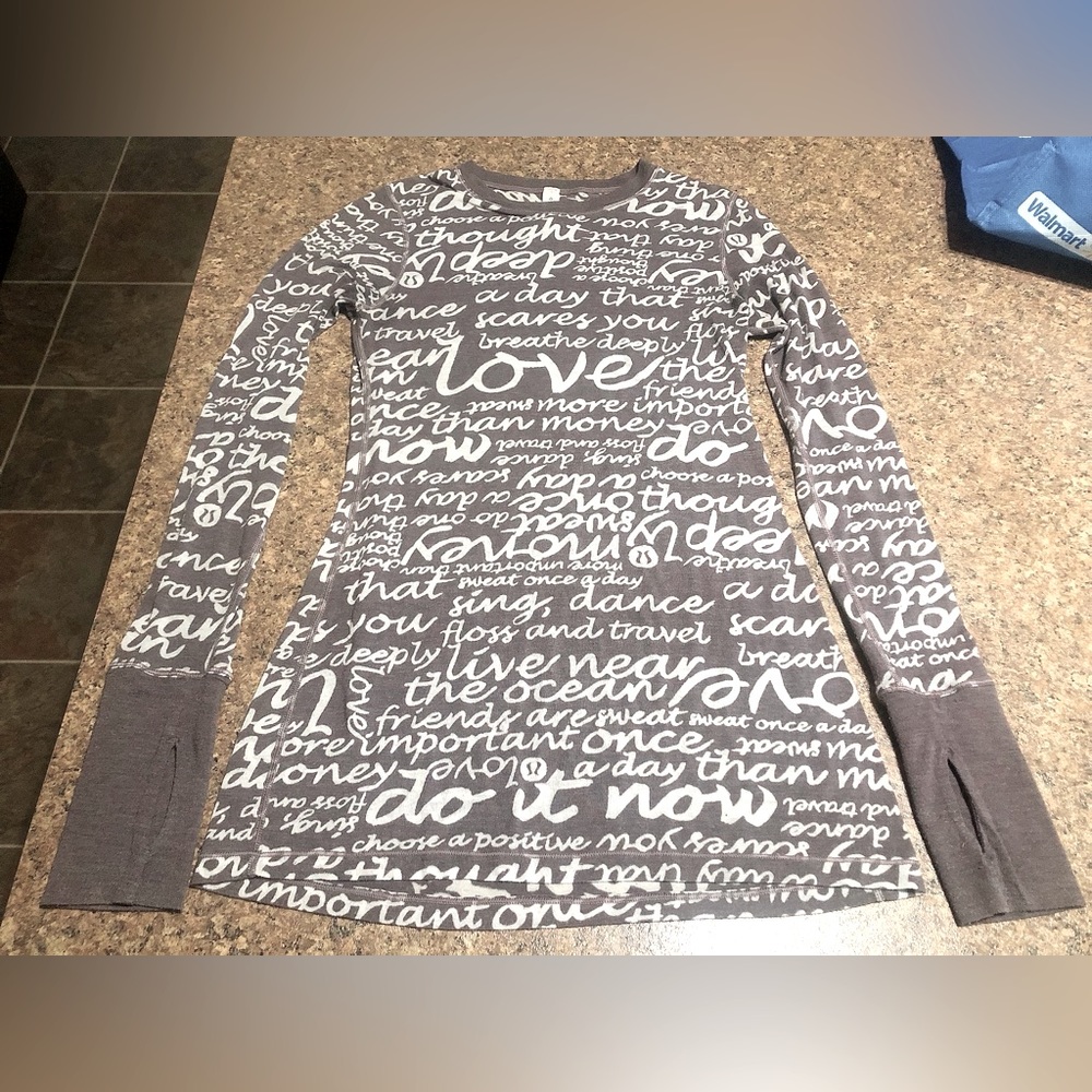 Lululemon 6 long sleeve
